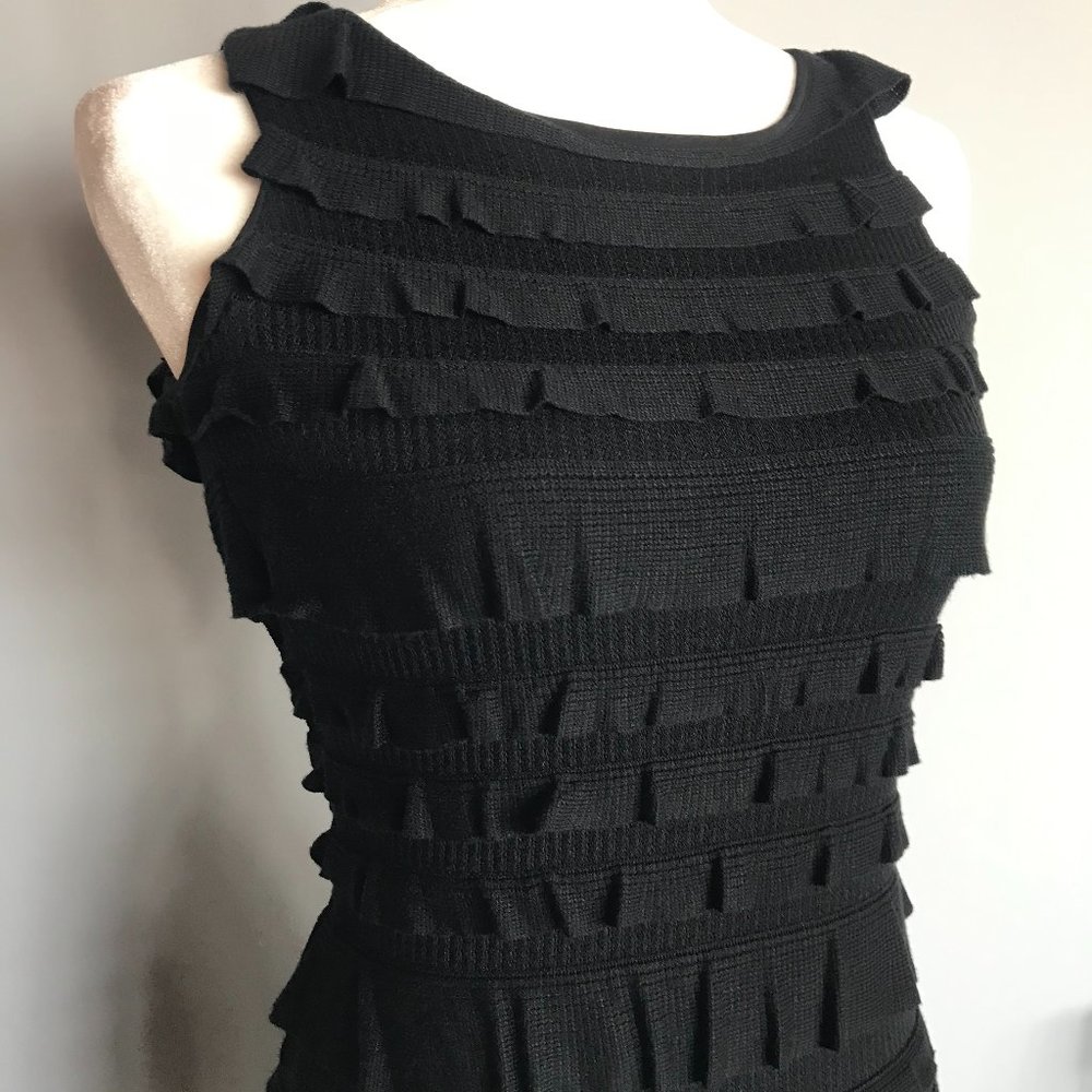 🌈Tt Black Ruffle Dress, Size S
